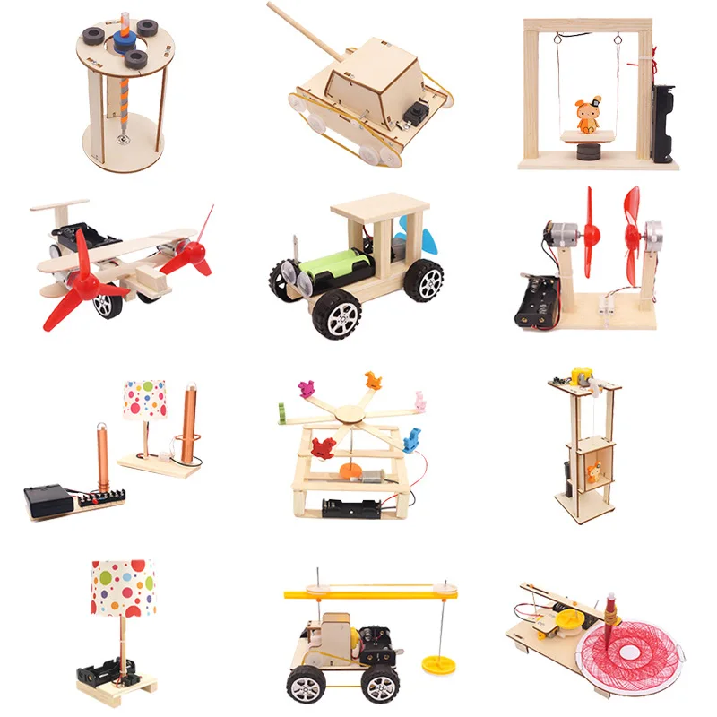 

Young STUDENT'S Science And Technology Small Production Set Children Physics Invention Handmade Material Maker Work Stem
