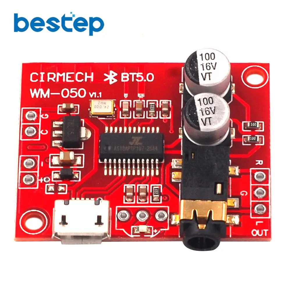 Плата декодера Bluetooth 5 0 DIY аудио модуль приемника без потерь Hi Fi стерео Поддержка