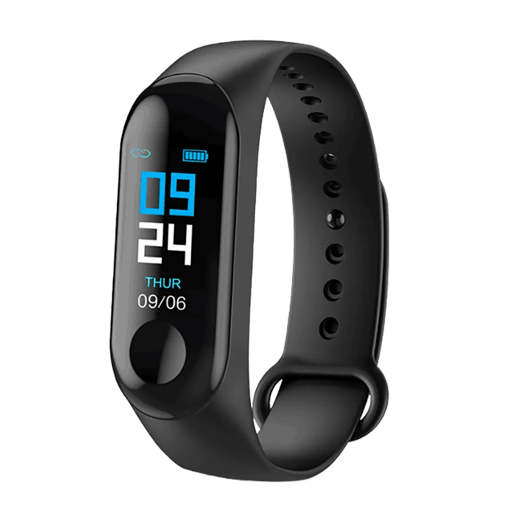 

Touch 0.96 inch Screen Smart Bracelet Sports Pedometer Watch Fitness Running Walking Tracker Heart Rate Pedometer Smart Band#H15