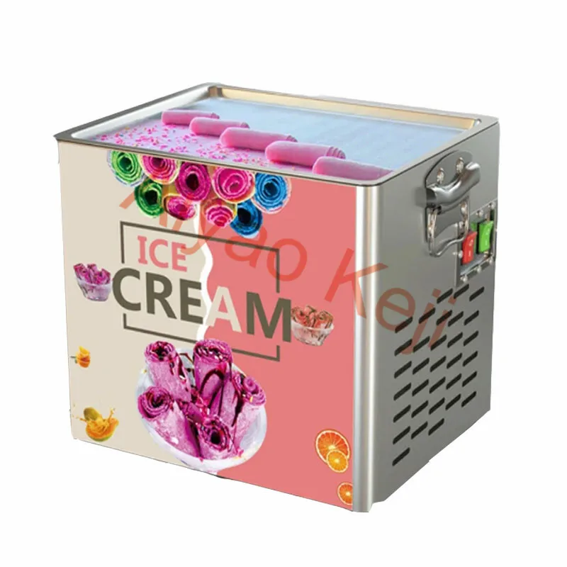 Thai Stir Fry Ice Cream Tools Roll Machine Électrique Petit Yaourt Frit  Pour 2716 Du 378,16 €