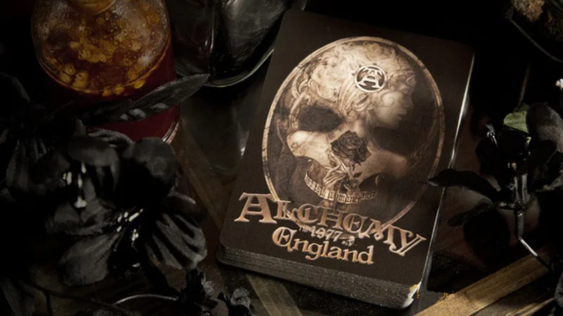 Велосипед Alchemy ll Готическая Англия колода игральных карт USPCC коллекционные