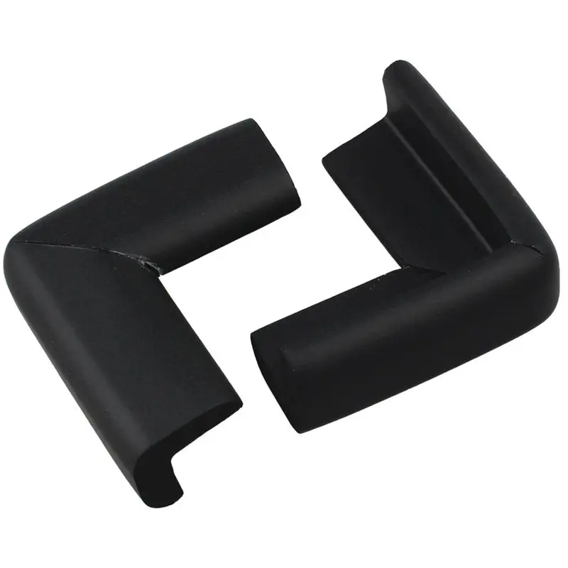 

Table Cupboard Worktop Corner Cover Protector Cushion 4 Pcs Black