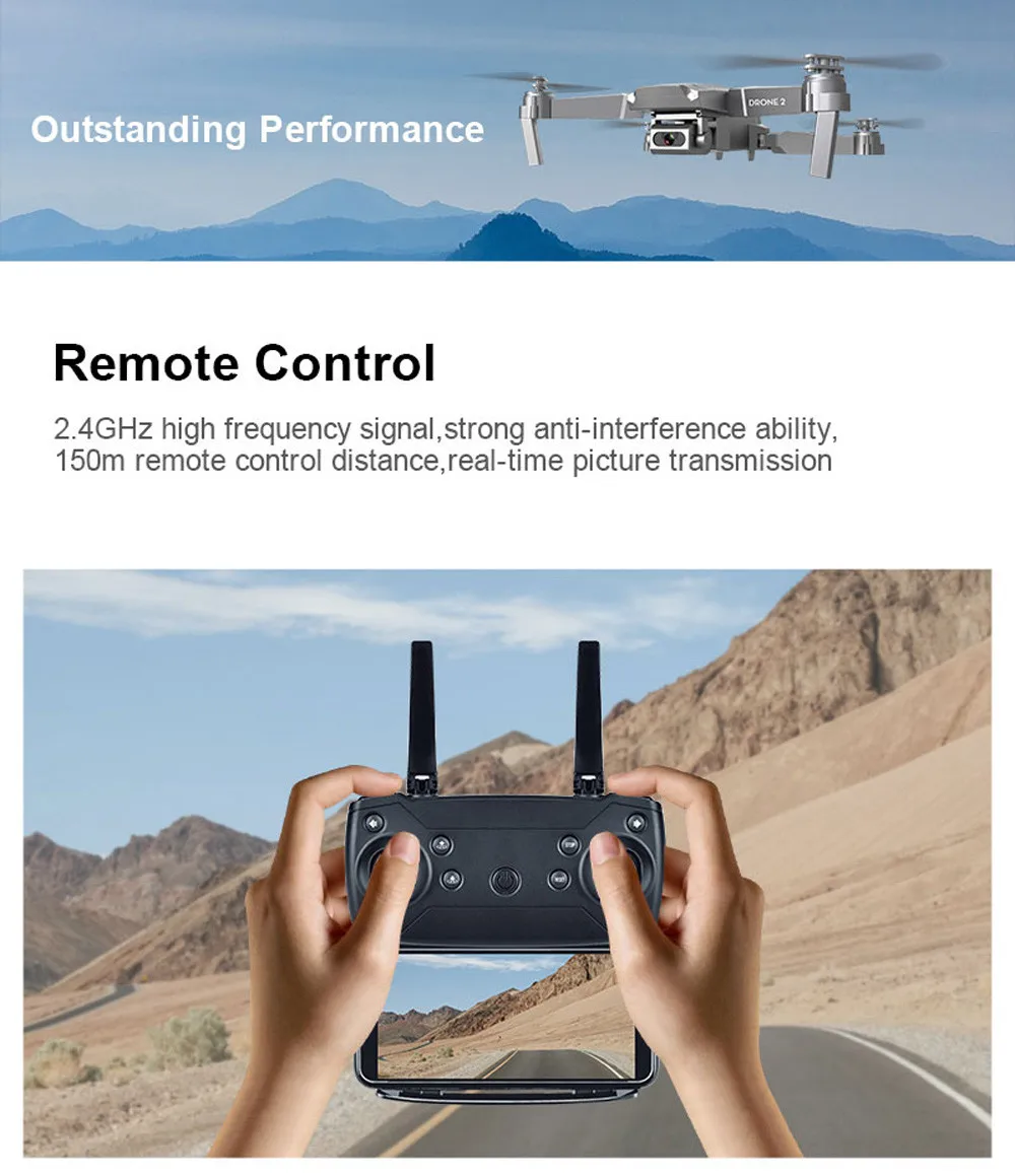 Дрон x pro 2,4G селфи Wi-Fi FPV с камерой HD 720P складной Радиоуправляемый квадрокоптер RTF игрушки с дистанционным управлением