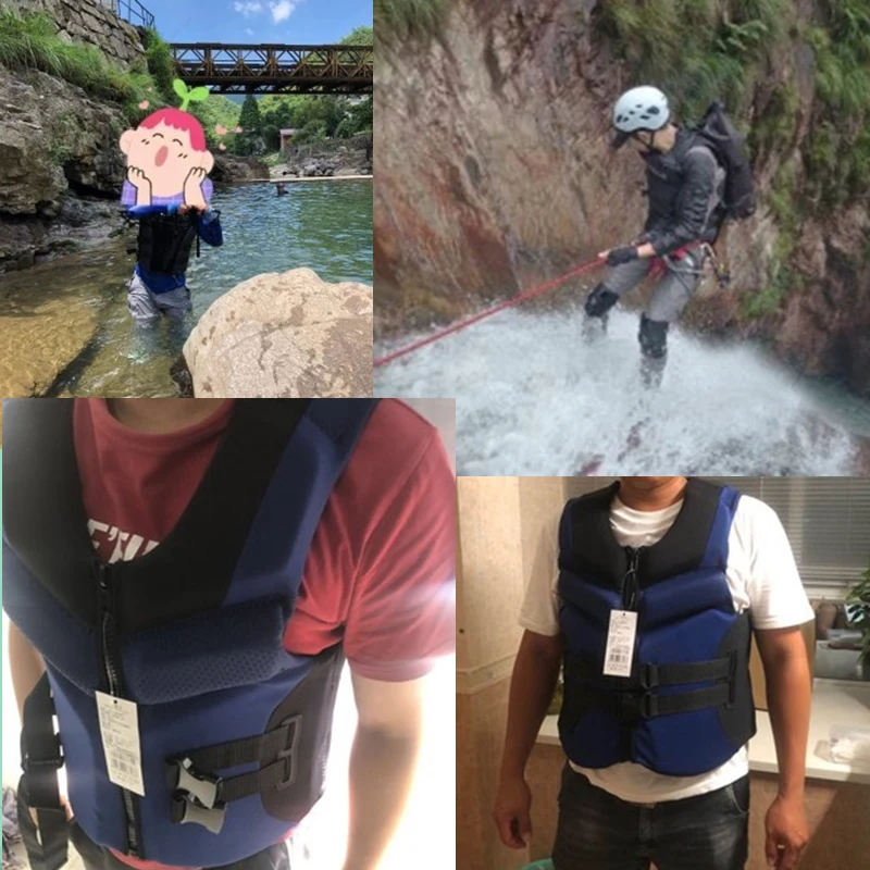 Спасательный жилет для мужчин женщин неопрен профессиональные рыболовные