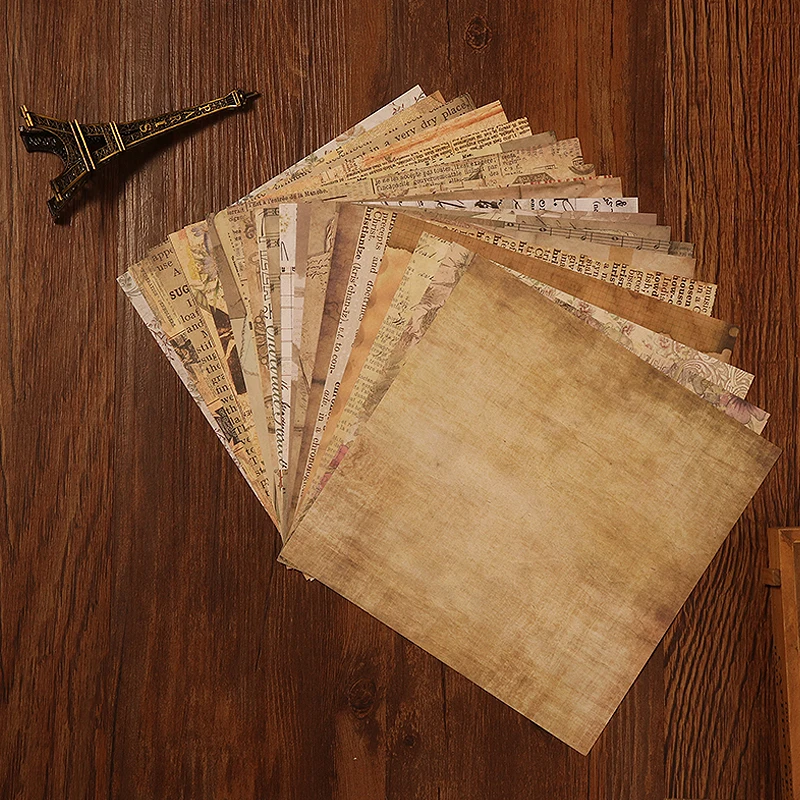 Рисунок 6 - винтажная бумага DIY Скрапбукинг