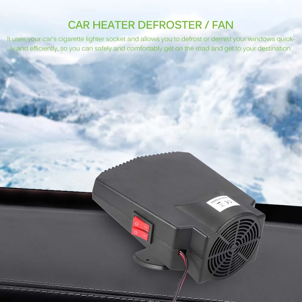 12V 200 Вт ptc нагреватель Авто Стекло обогреватель окно нагрева ветра с двумя