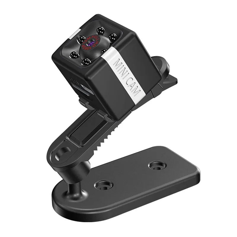 Portable 12M Full HD 1080P Mini Camera Rechargeable Battery Cam Infrared Night Vision Recorder Camcorder Support 8G/16G/32G Card 