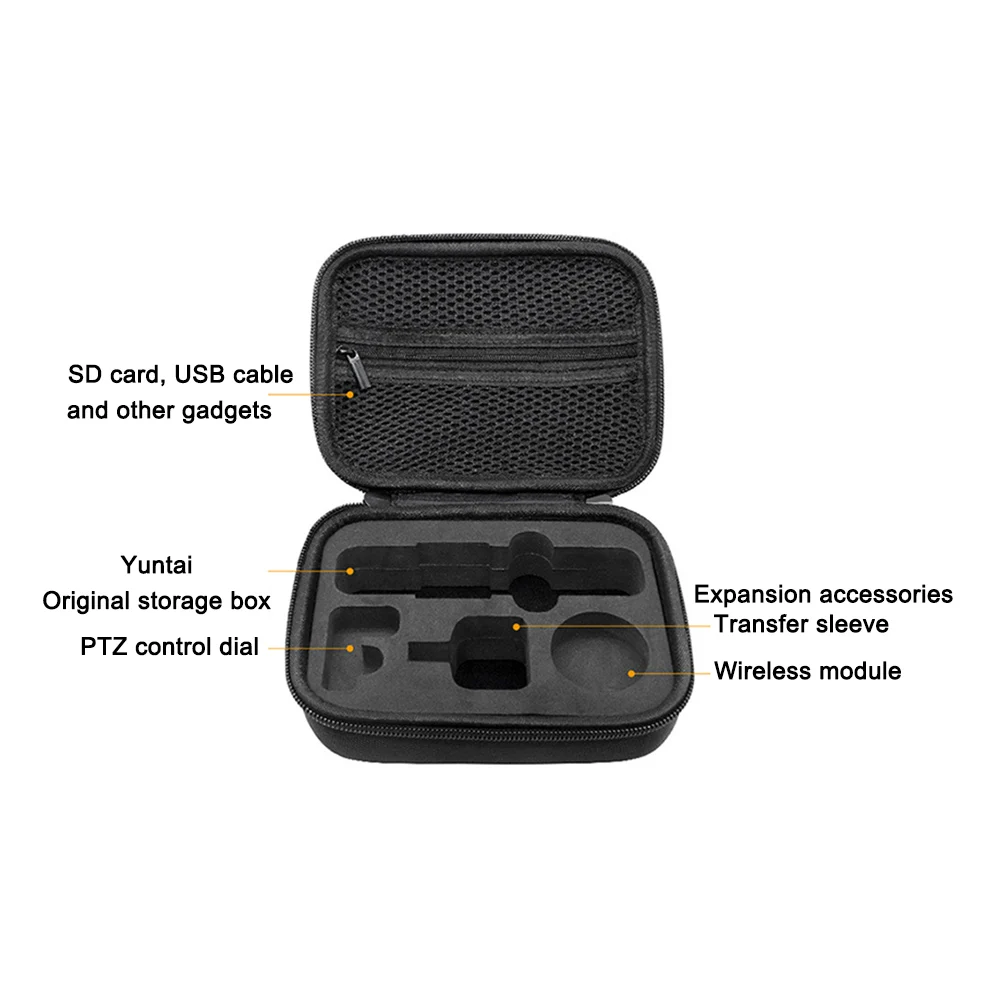 Для DJI OSMO карманные карданные аксессуары портативный мини чехол для переноски EVA коробка сумка для хранения OSMO Карманный ручной карданный мешок