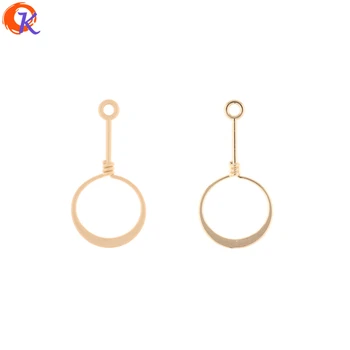

Cordial Design 100Pcs 18*37MM Jewelry Making/Earring Connectors/Ring Shape/DIY Earring Accessories/Hand Made/Earring Findings