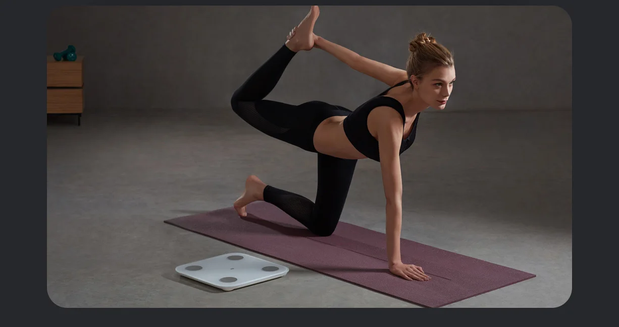 Original Xiaomi Smart Body Fat Composition Scale 2 Bluetooth 5.0 Balance Test 13 Body Date BMI Health Weight Scale LED Display