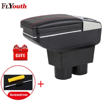 

Car Armrest Box For Nissan Tiida 2005-2014 Center Storage Box With Cup Holder Ashtray Interior Accessories Parts Decoration