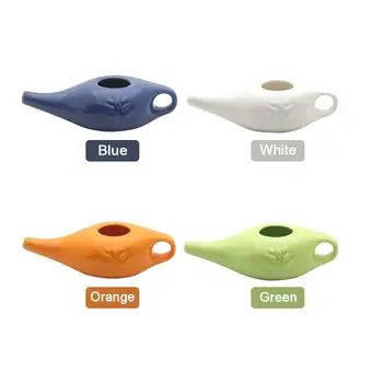 

250ml Ceramic Nasal Pot Nose Rinse Kit Comfortable Sinus Allergic Nasal Pot Protects and Refreshes Nasal Channels