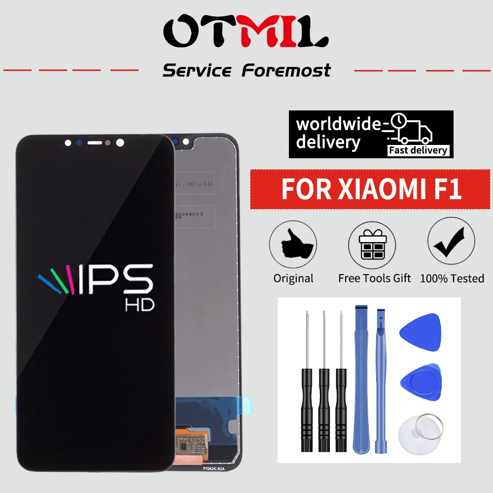 

Original+Frame For 6.18" Xiaomi Poco F1 LCD Display Touch Screen Digitizer Assembly for XiaoMi Mi Pocophone F1#1