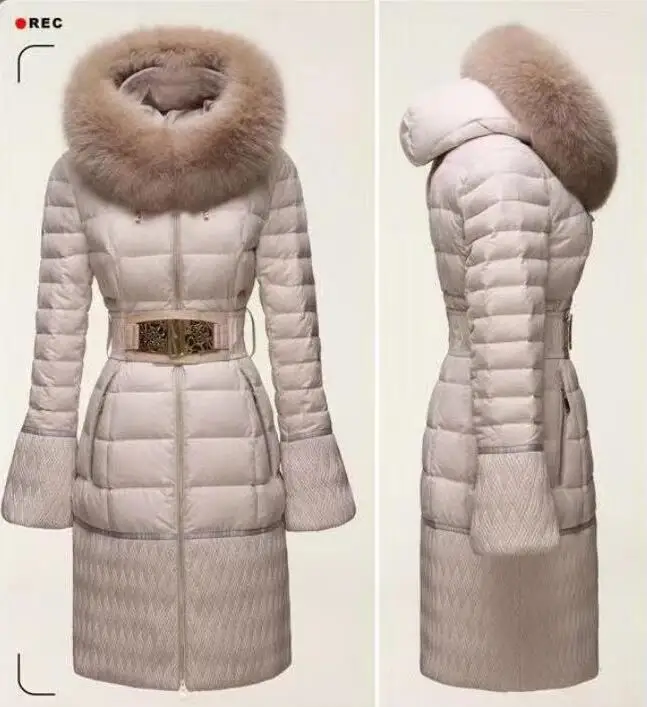 Распродажа Royalcat, зимняя куртка, женские пуховики, пуховик из лисьего меха, женские пуховики, пуховики, парки, верхняя одежда