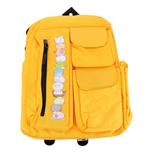 

1Pc Cartoon Backpack Casual Schoolbag Fashion Bag Printing Bag Storage Bag