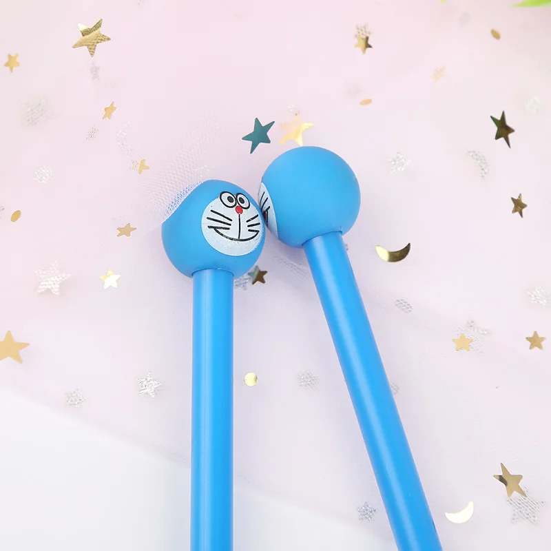 Doraemon гелевая ручка милый Kawaii креативный модный подарок для школы офисные канцелярские принадлежности написание полная игла Nib студента K1458 J