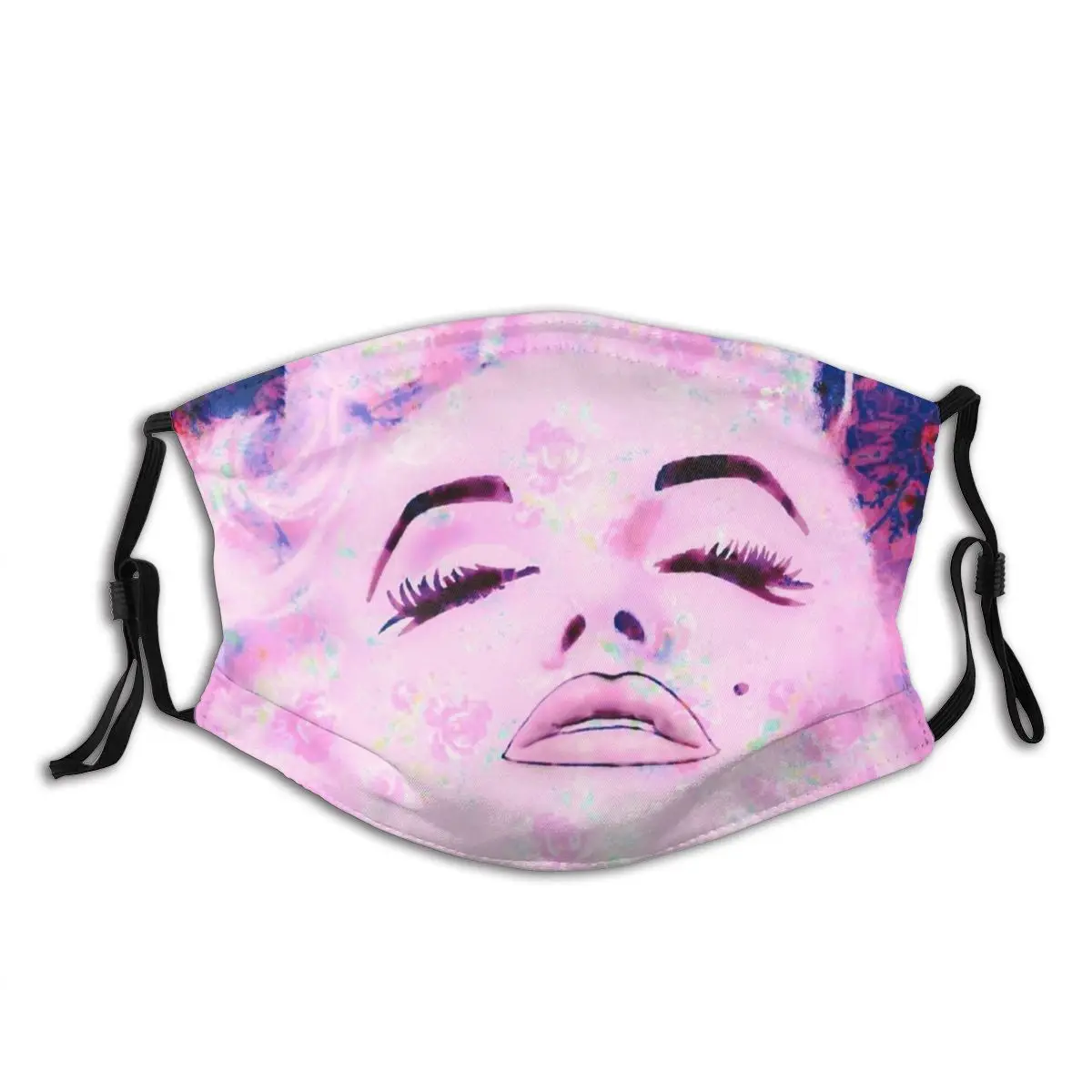 

Marilyn In Pink Fashion Masks Glamour Marilyn Monroe Pink Punked Smoky Pop Art Iconic Beauty Glamourous Face