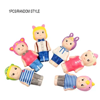 

Simulated Cartoon Print Animal Head Doll Slow Rebound Decompression Toy Foam Decoration Foam Relaxed Toy Cake Sample Model