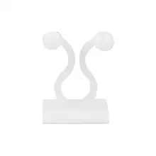 

100Pcs Fixer Universal Useful Strong Adsorption Wall Vines Fixture for Garden Sticky Hook Holder