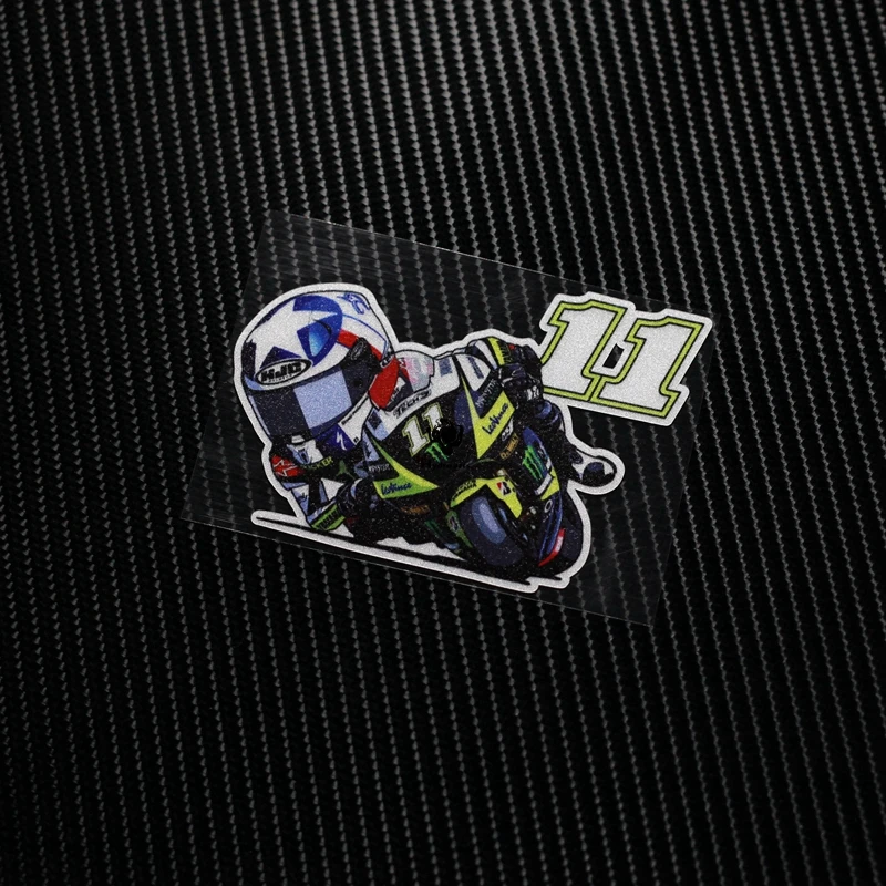 Нет. TC006 высокое качество moto GP № 11 moto rcycle наклейки и наклейки для автомобиля/moto rcycle украшения