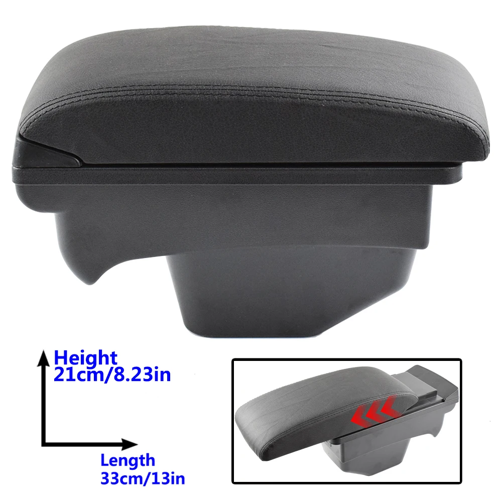 Кожаный подлокотник для Citroen C4 2011- Автомобильный USB интерфейс коробка подлокотник модификация