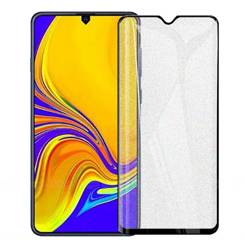 2.5D Black Edge Matte Tempered Glass Protector For Samsung A10S A20S A30S A50S Silk Printing Frosted Screen Film | Мобильные