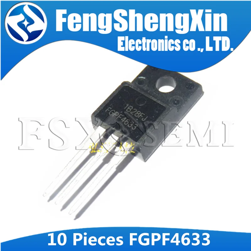 

10pcs FGPF4633 TO-220F FGPF4633 TO-220 330V PDP IGBT
