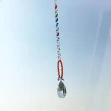 50 мм Хрустальный Suncatcher Chakra хрустальный шар-Призма подвесной стеклянный шар кулон для свадьбы, растения, Декор окна