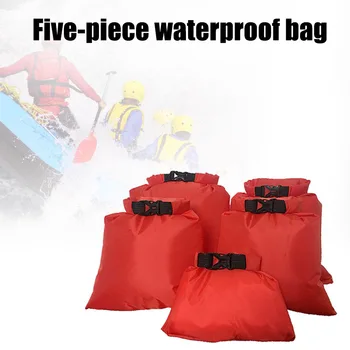 

Wholesale Five-piece Drifting Waterproof Dry Bag Boating Camping Rafting Hiking G66