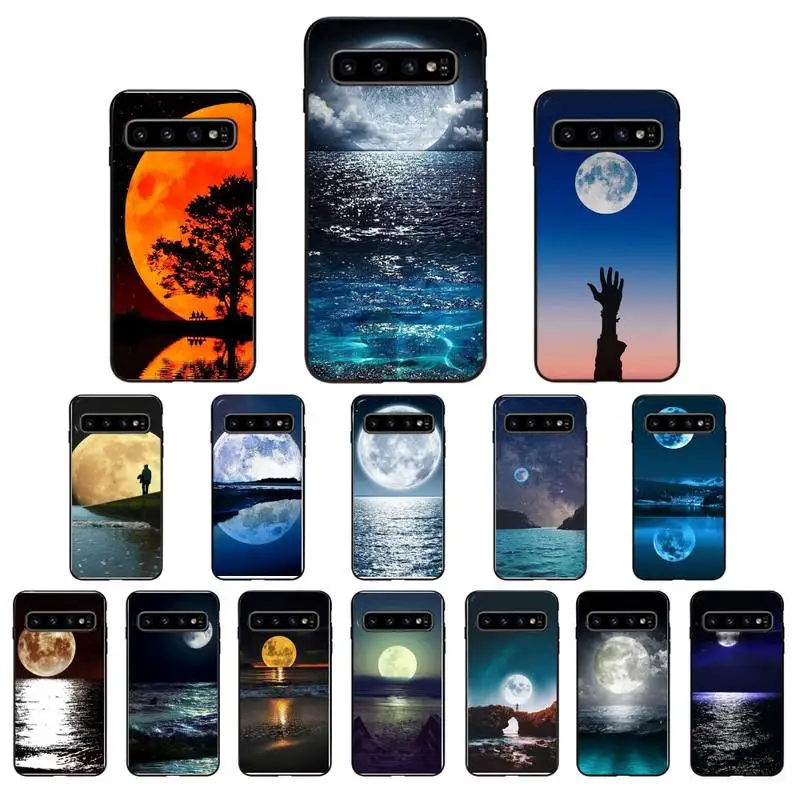 YNDFCNB поднимается на море яркая луна для Samsung Galaxy S6 S6edge Plus S7 S7edge S8 S9 S10 S20 | Мобильные