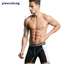 Мужское нижнее белье, Длинные боксеры, мужские трусы, боксеры, Calzoncillos, мужские трусы, мужские боксеры, Hommes, модал, Hombre, бренд