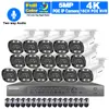 5MP 16ch NVR 16 cams