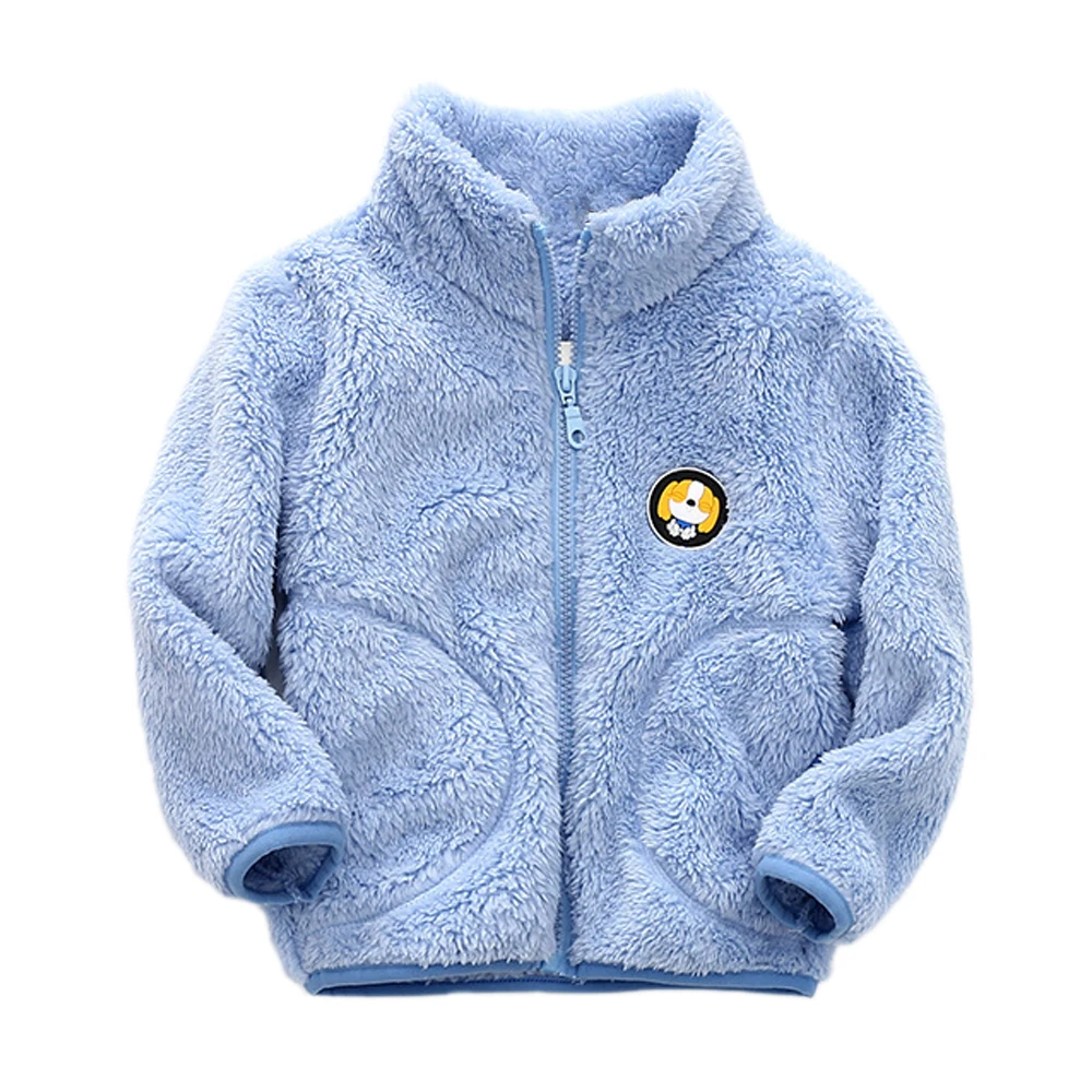 

Children Outerwear Coats Polar Fleece Kids Jackets for Girls Coat Autumn Winter Warm Baby Boys Jackets Baby Girls Clothes 2-14Y