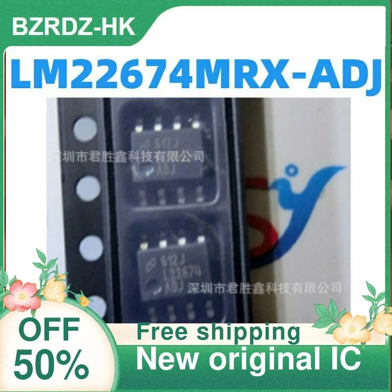 2-10PCS/lot  LM22674MRX-ADJ L22674-ADJ L22674ADJ SOP8  New original IC universal remote for sharp tv