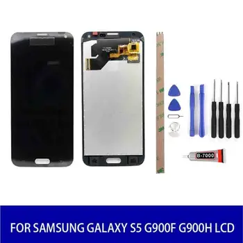 

Lcd For Samsung Galaxy S5 G900F G900H Lcd Display Screen Touch Digitizer with Frame Assembly Replacement