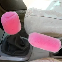 Муфта переключения передач крышка автомобиля рукоятки ручного тормоза ручные тормозные накладки стояночный тормоз Автомобили Аксессуары для девочек Авто универсальное украшение