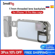 

SmallRig 17mm threaded lens backplate for iPhone 13 Pro Max Cage Smartphone Phone Rig 3634