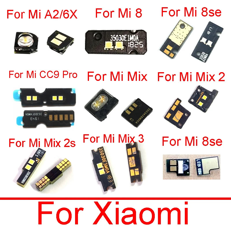 Cámara Flash luz linterna lámpara para Xiaomi Mi A2 6X 8 CC9 Pro Note 10 Mix 2S Sensor Flex Cable piezas de reparación - AliExpress Teléfonos y telecomunicaciones