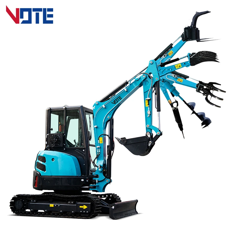 Vtw 10 Mini Excavator With Cab With Side Swing Hydraulic 2 Ton Crawler Micro Digger For Sale Ladder Scaffolding Parts Aliexpress