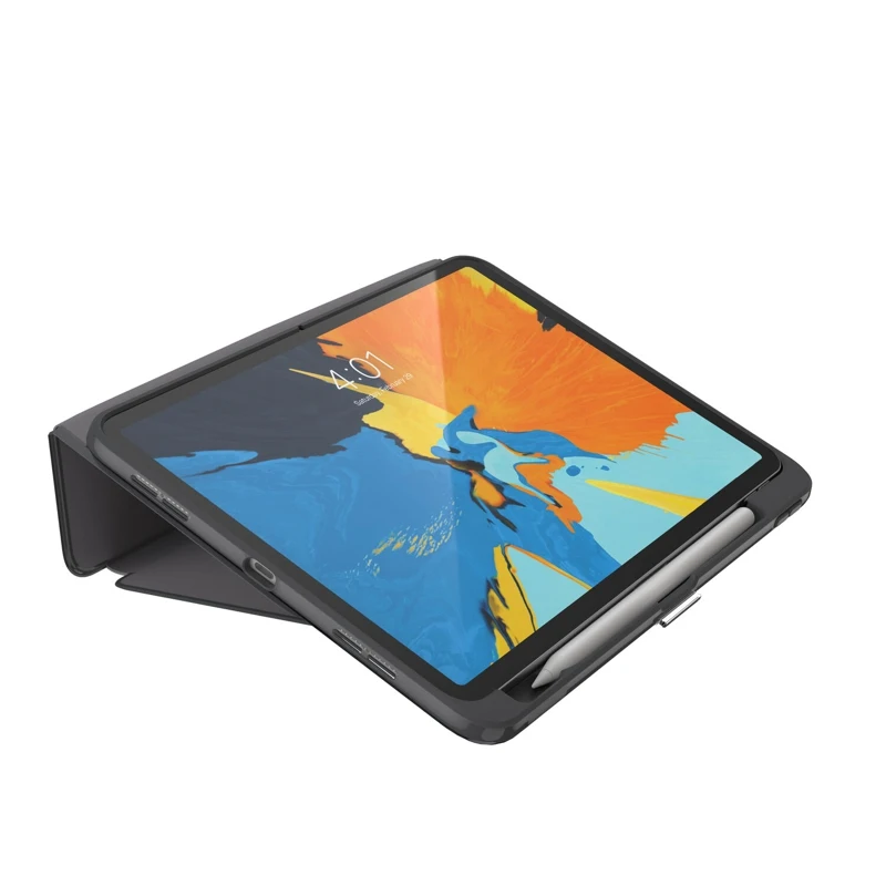 Чехол-книжка Speck Presidio Pro Folio для iPad Pro 11". Материал полиуретан/пластик. Цвет серый