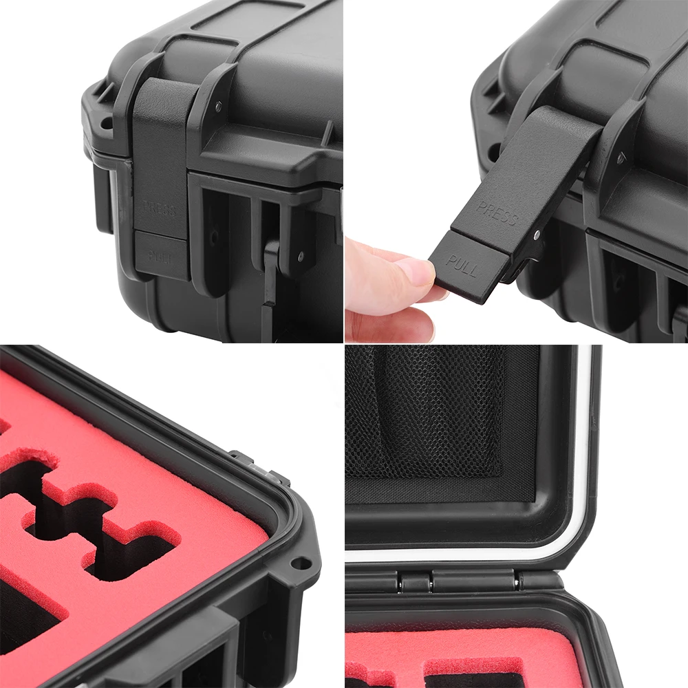 Buy Waterproof Drone Box For DJI Mavic Mini Drone Heavy Duty Storage Bag Carrying Case Travel Portable Hardshell Handbox Protector