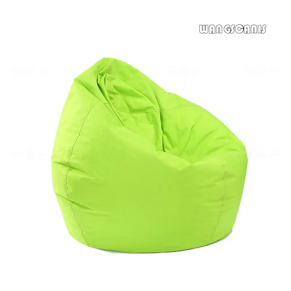 Модный креативный ненаполненный домашний мягкий ленивый диван уютная прочная мебель для одного стула 11 цветов - Цвет: Зеленый