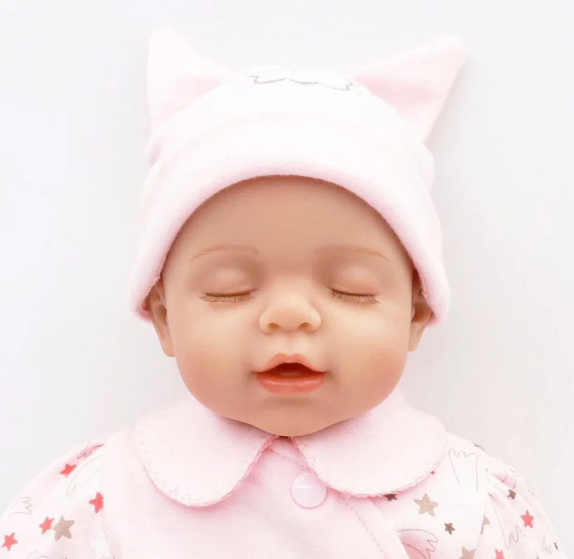 Reborn Baby Dolls ручной работы виниловая Реалистичная кукла для девочек детский подарок Preemie Sleep 20 ''игрушки для девочек силиконовая Детская кукла