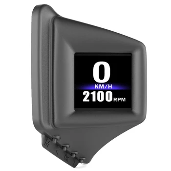

Car On-board Computer OBD 2 GPS HUD A-Pillar Trim Dashboard Speedometer Turbo Pressure Fuel Consumption Temperature Gauge