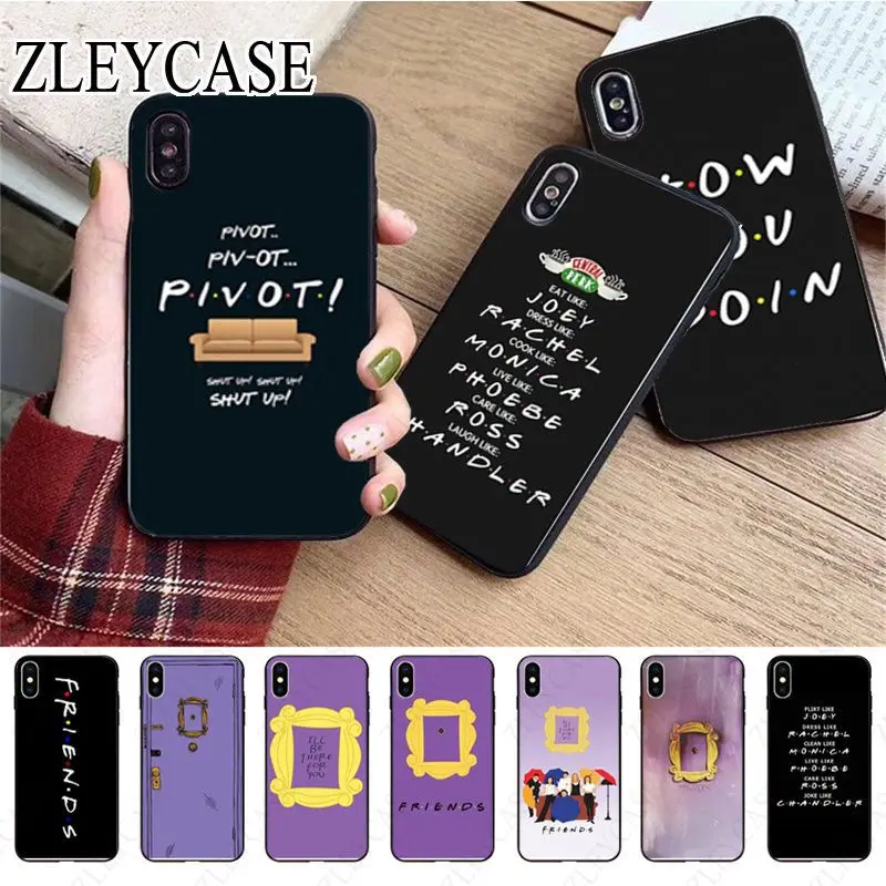 Чехол для телефона Perk Coffee friends tv show how you doin door Для iphone x xs xr xsmax 11 12pro max 5s SE 2020 6S plus 7 8plus