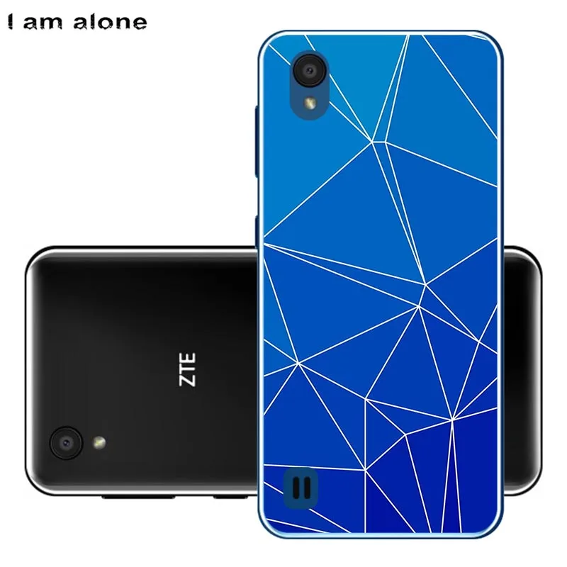 Чехлы для телефонов I am alone для zte Blade A5 5,45 дюймов Мягкий ТПУ модный мобильный для zte A5 сумки задняя крышка