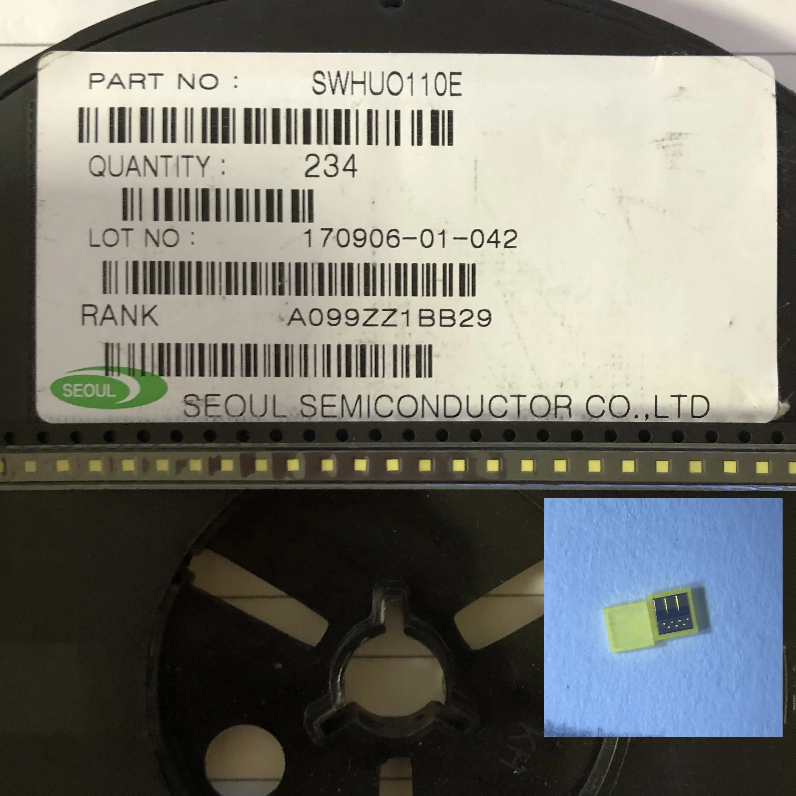 200pcs SEOUL LED Ʈ 3W 3V CSP 1313 TV TV/  α׷     LCD Ʈ SWHUO110E