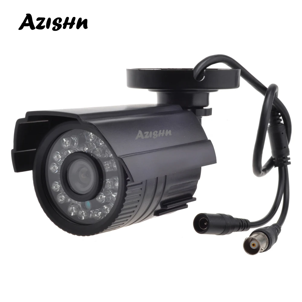 Azishn Cctv Camera 800tvl/1000tvl Ir Cut Filter 24 Hour Day/night Vision Video Outdoor