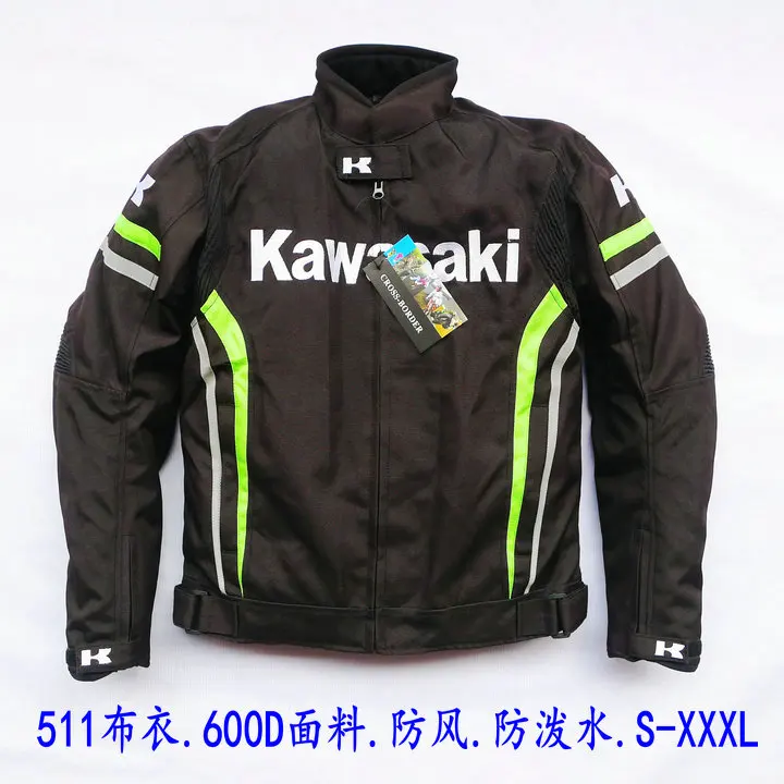 moto rcycle moto GP для KAWASAKI куртка гоночная одежда термосъемный вкладыш внедорожный анти-осенний костюм для верховой езды chaqueta moto