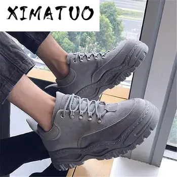

2020New spring and autumn retro trend low shoes students wild Korean version of comfortable wear non-slip men's shoes M015